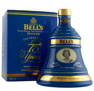 Bell's Decanter Queen Elizabeth II 75th Birthday Whisky