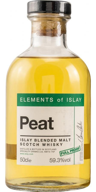 Elements Of Islay Peat Full Proof Single Malt Whisky 50cl