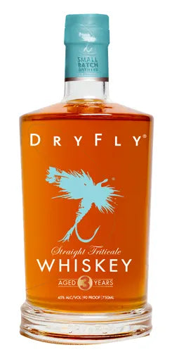 Dry Fly Straight Triticale Whiskey 3 Year Old 70cl