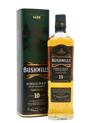 Bushmills Single Malt 10 Year Old  Single Malt Whisky 70cl