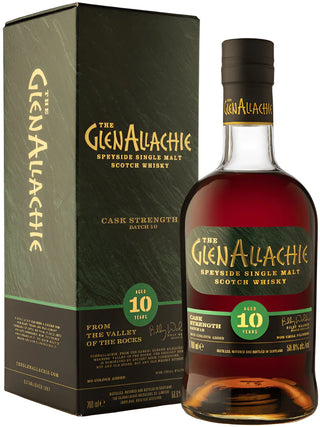 The GlenAllachie Cask Strength 10 Year Old Batch 1 Single Malt Whisky 70cl